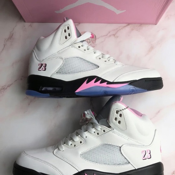 Jordan 5 Medium Soft Pink 8 women - Picture 7 of 7